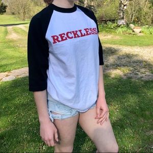 3/4 sleeve concert T-shirt